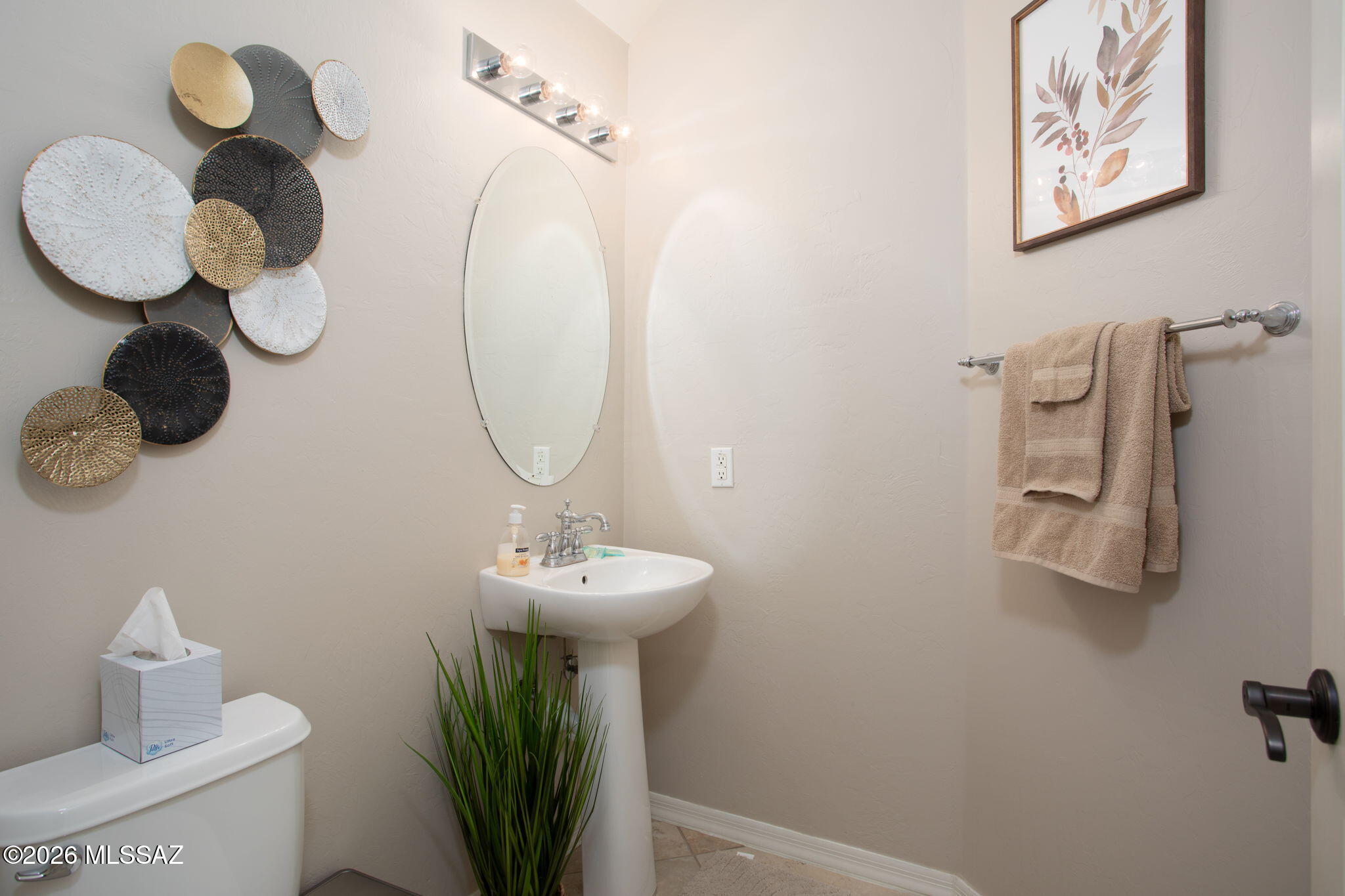 3578 East Canter Road Tucson, AZ 85739 - Photo 32 of 50 Downstairs Powder Room
