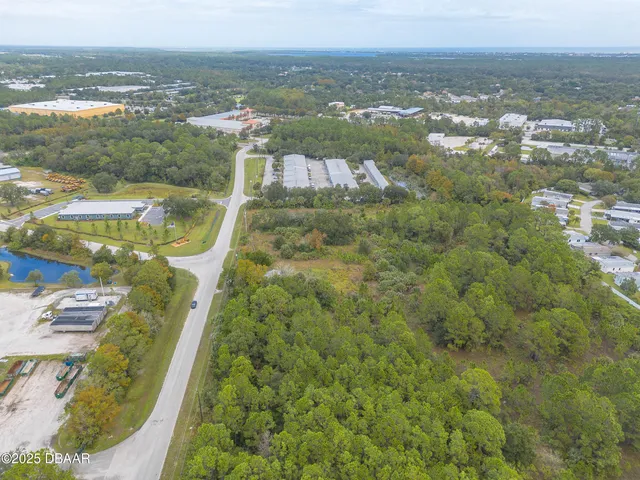 a view of city and ocean
