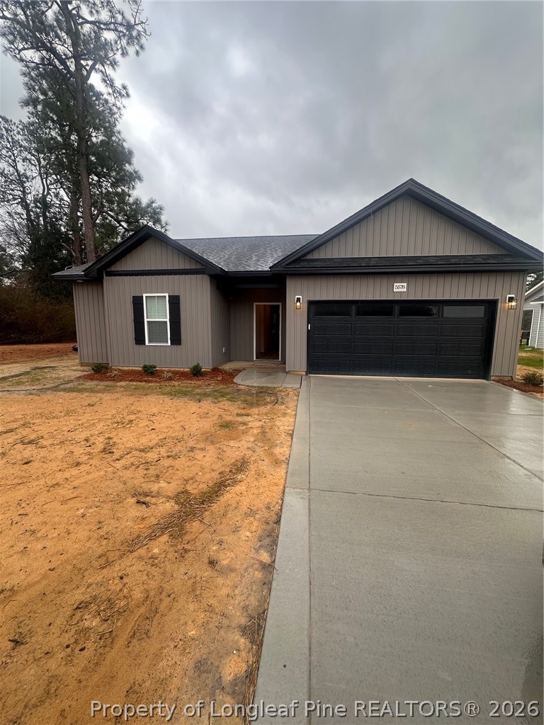 a house view with a outdoor space