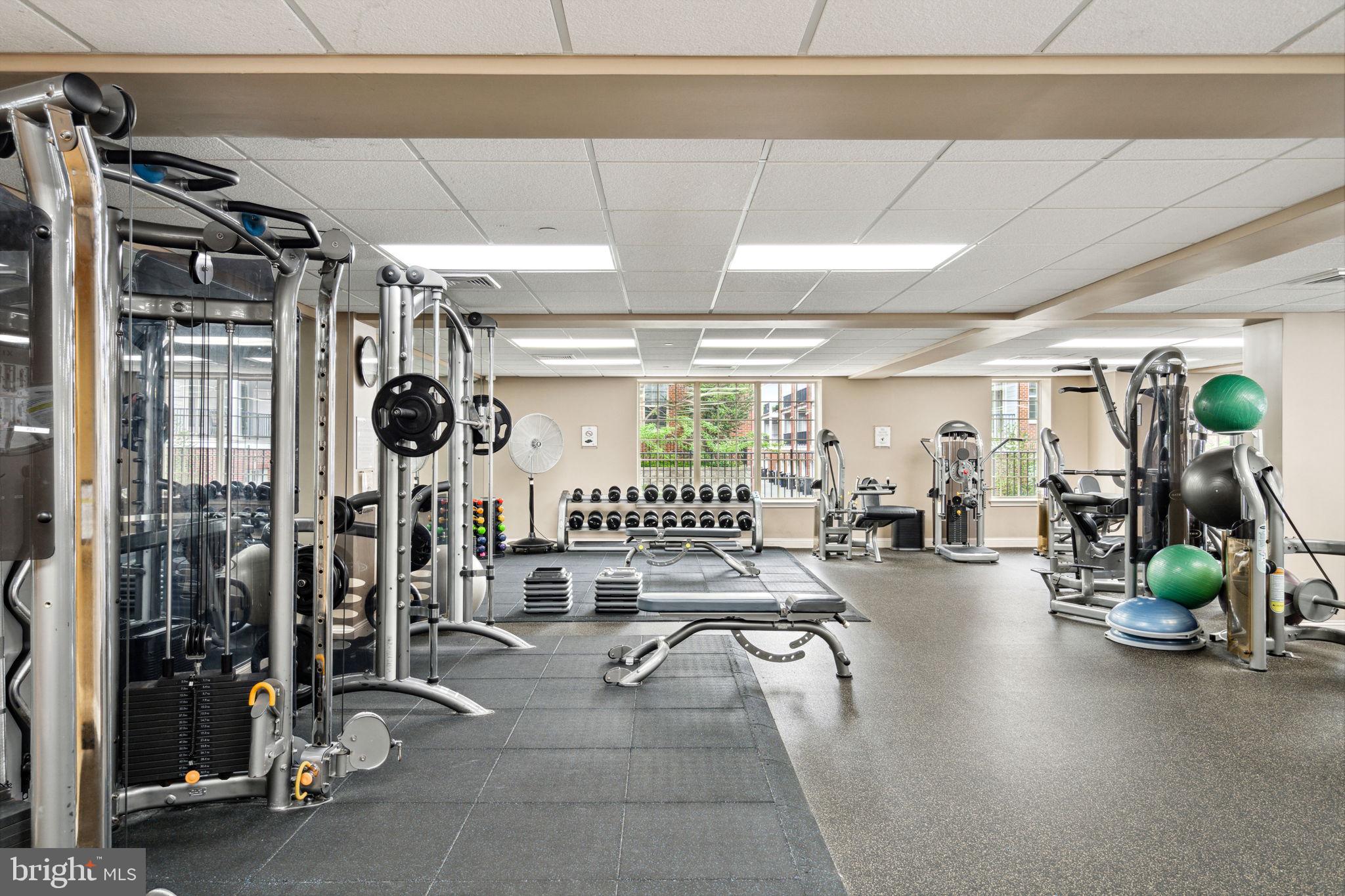 105 Commodore Court Philadelphia, PA 19146 - Photo 23 of 26 a view of a room with gym equipment