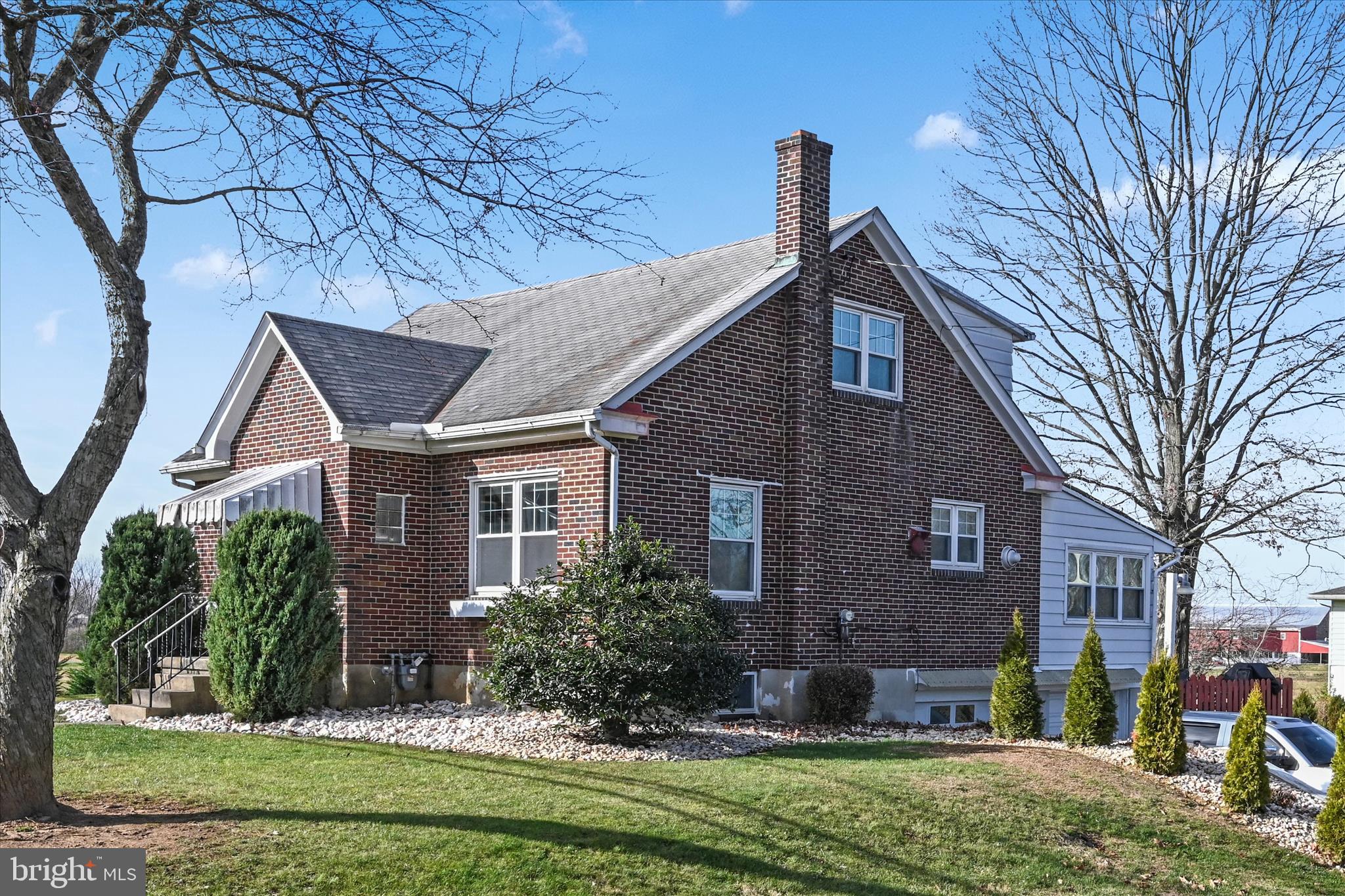 401 Park Road Fleetwood, PA 19522 - Photo 16 of 47 a front view of a house with a yard