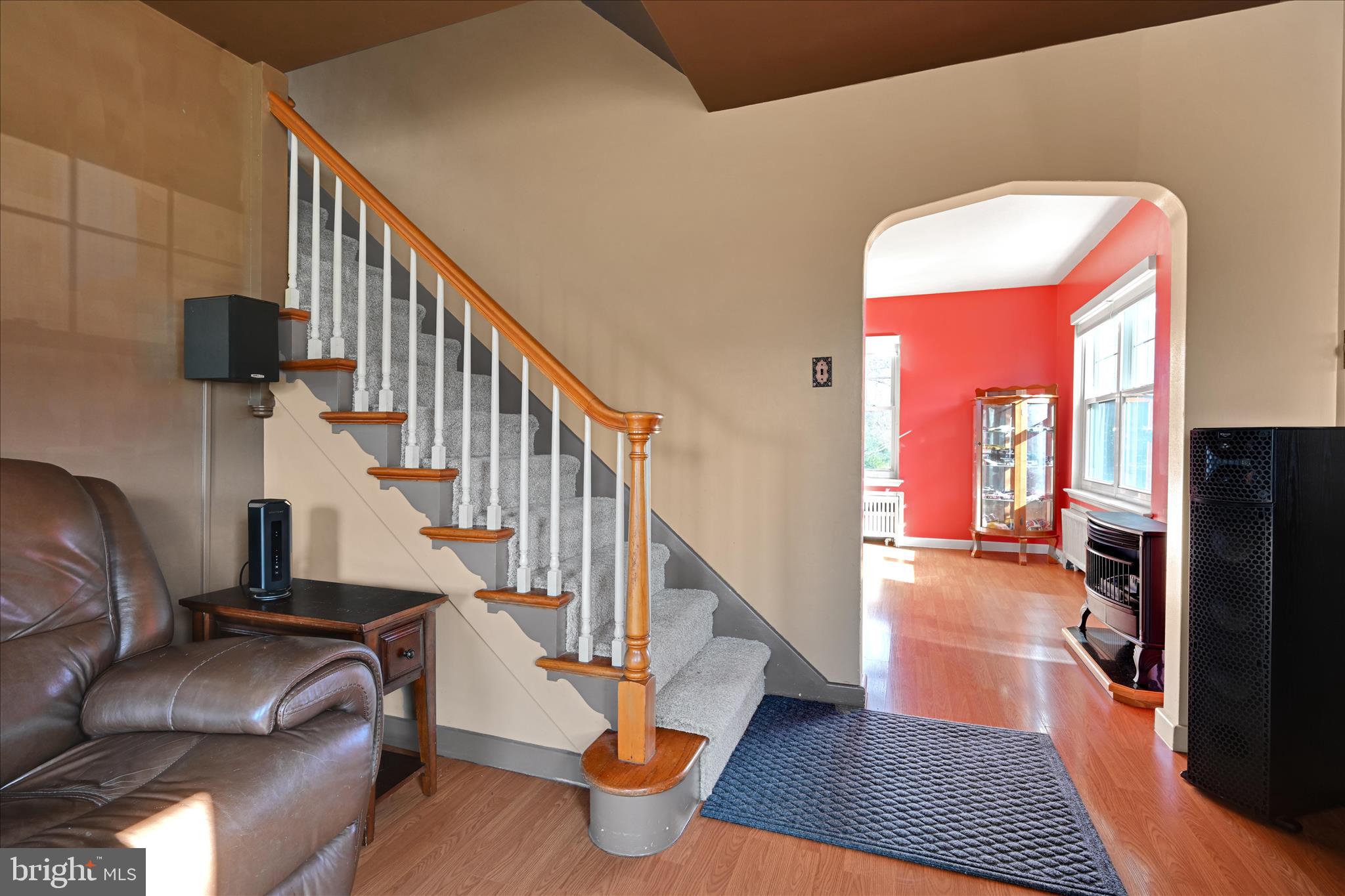 401 Park Road Fleetwood, PA 19522 - Photo 19 of 47 a view of entryway and hall with wooden floor