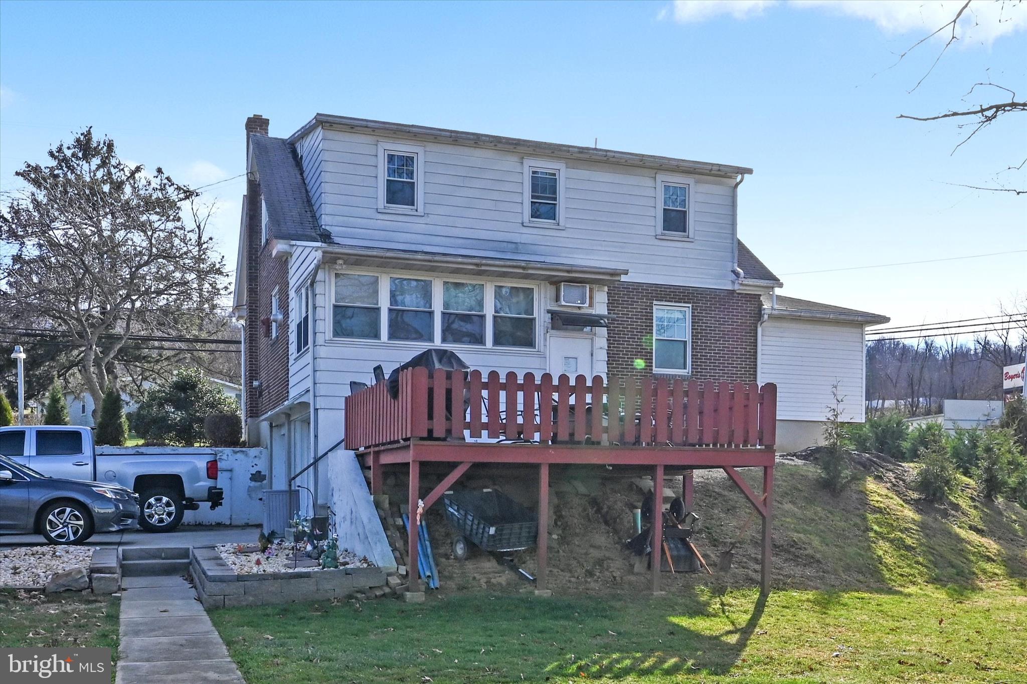 401 Park Road Fleetwood, PA 19522 - Photo 42 of 47 a view of a house with a yard and sitting area