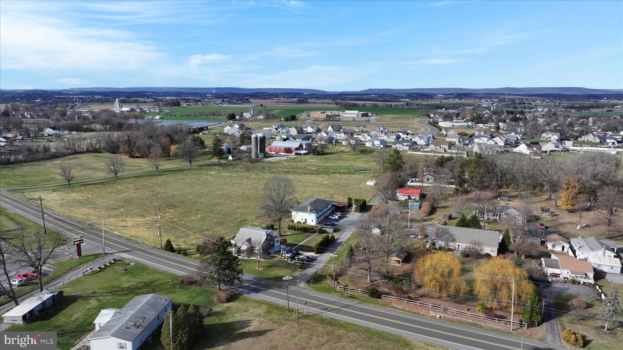 401 Park Road Fleetwood, PA 19522 - Photo 9 of 47 an aerial view of a house with a garden
