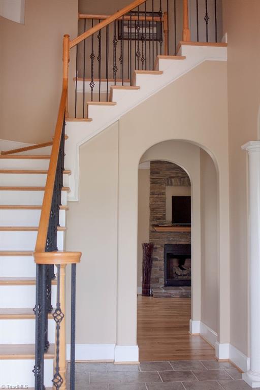4801 Fox Chase Road Greensboro, NC 27410 - Photo 3 of 30 Full view of staircase.