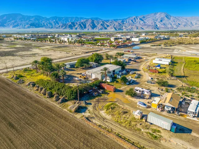 a view of a swimming pool and an outdoor space