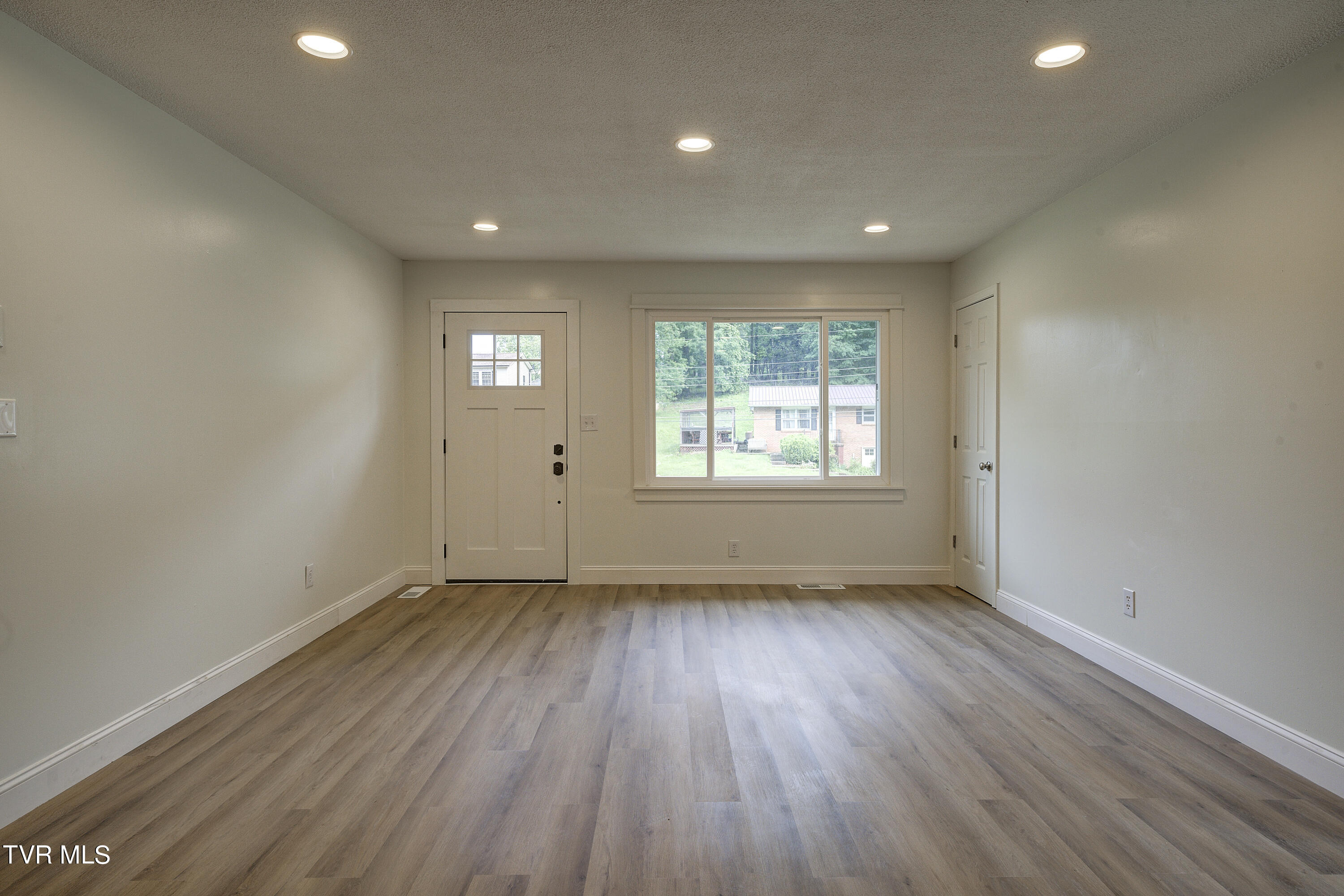 Gleaming LVP floors
