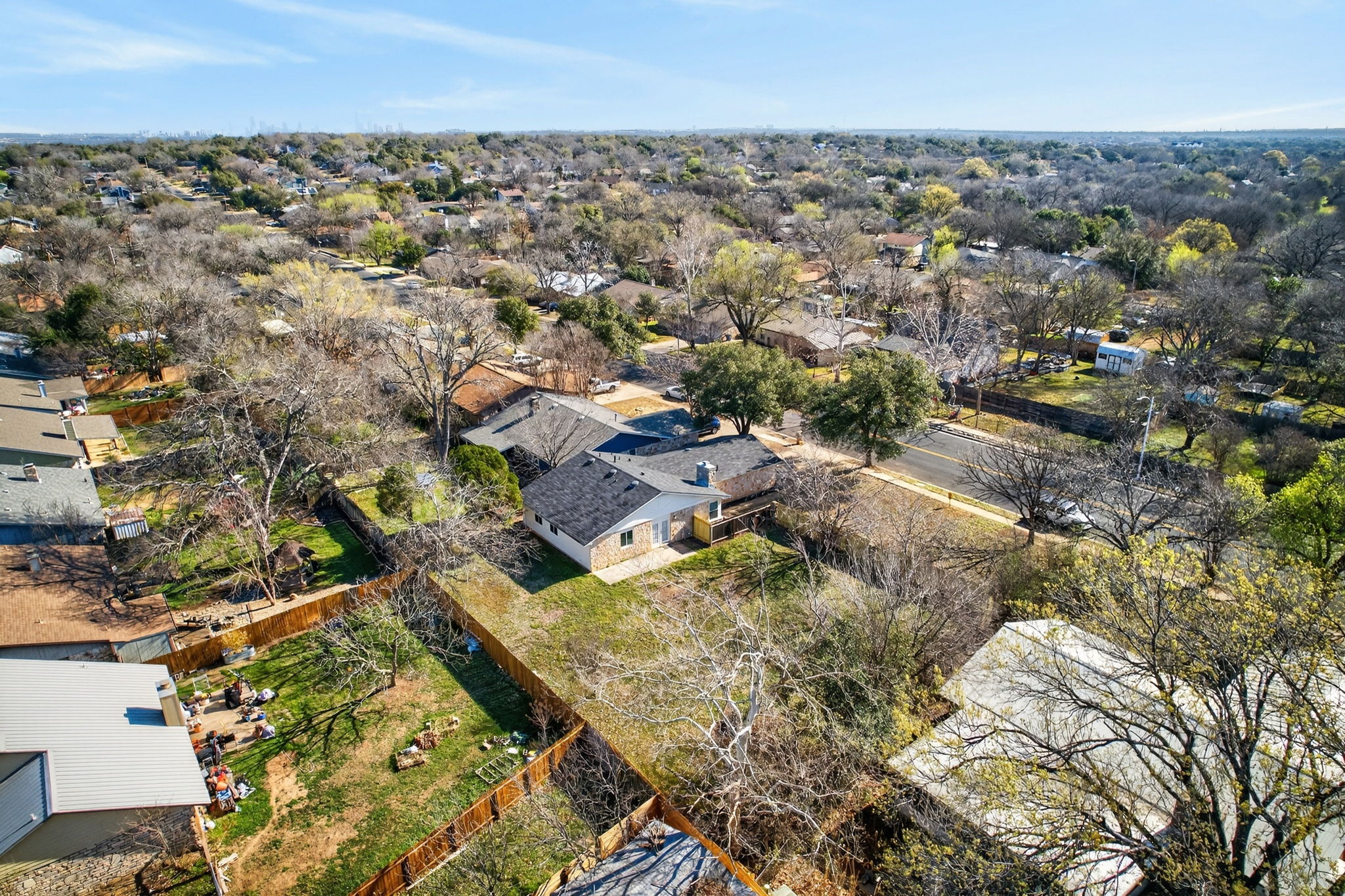8400 Seminary Ridge Drive Austin, TX 78745 - Photo 36 of 37 Aerial view of residential area