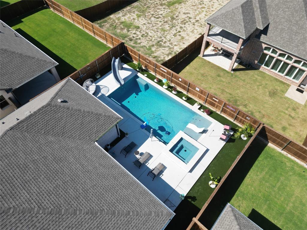 1527 Buckthorn Road Fate, TX 75087 - Photo 30 of 36 an aerial view of a house