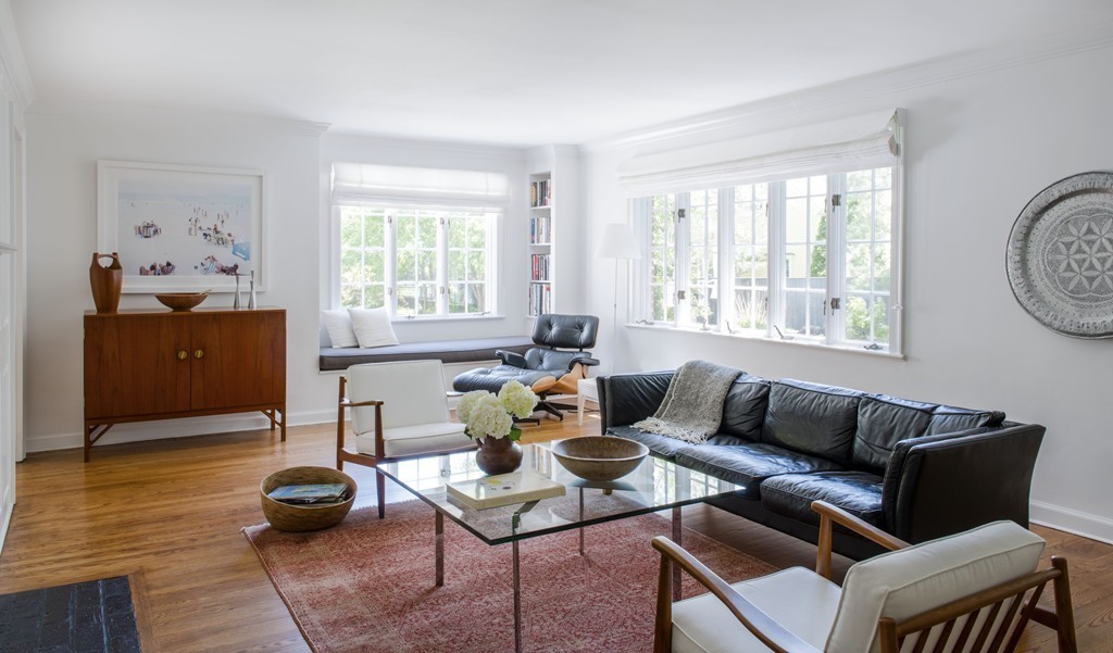 2 Old Colony Road Weston, MA 02493 - Photo 12 of 25 a living room with furniture and a window