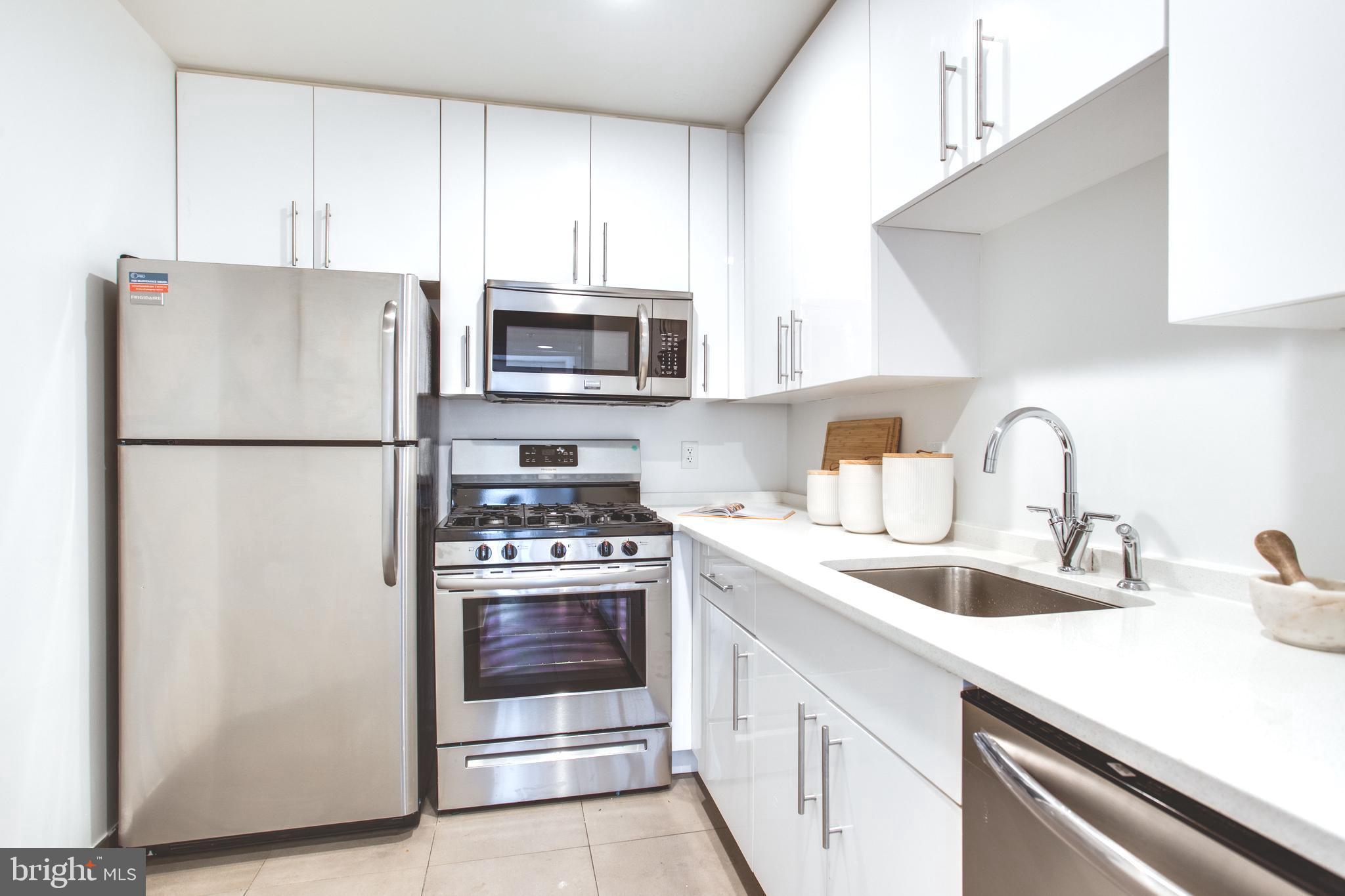 1445 Church Street Northwest, Unit 2 Washington, DC 20005 - Photo 8 of 20 Renovated Kitchen