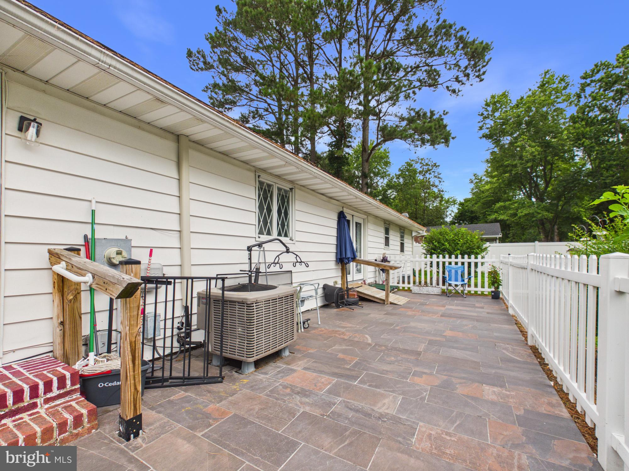 503 Gunby Road Salisbury, MD 21804 - Photo 30 of 36 Charming patio with serene greenery.