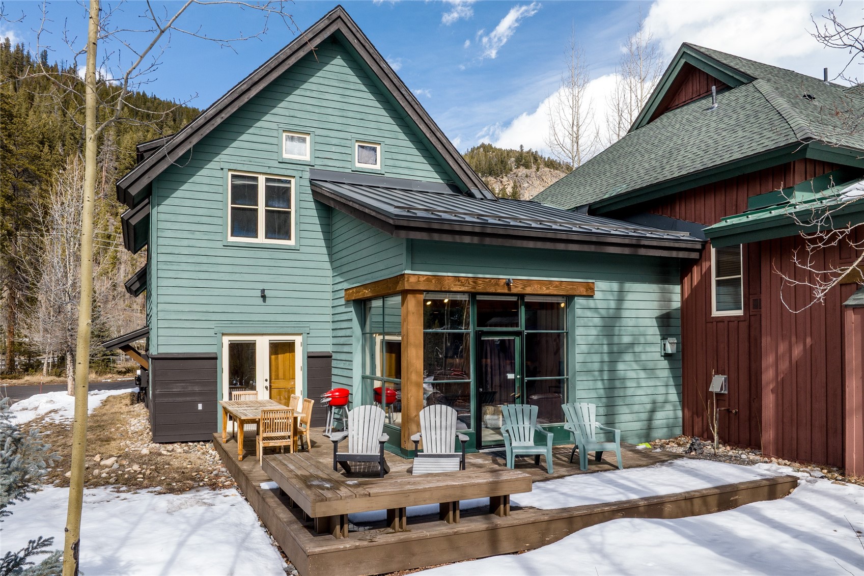 720 Alhambra Road, Unit 8741 Keystone, CO 80435 - Photo 44 of 49 a view of a house with sitting area and porch