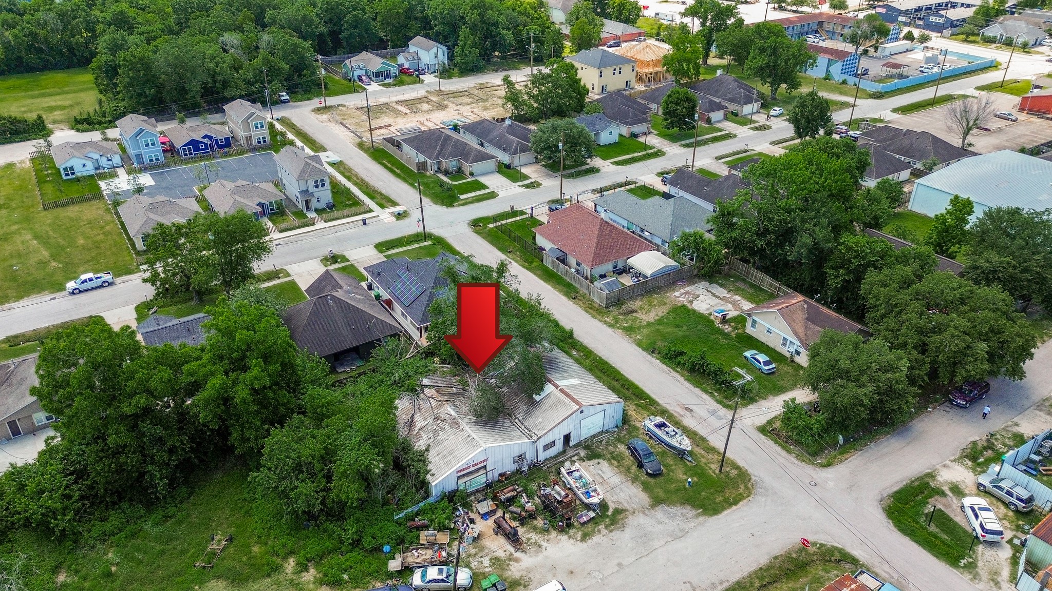 6531 New York Street Houston, TX 77021 - Photo 3 of 10 an aerial view of residential houses with outdoor space