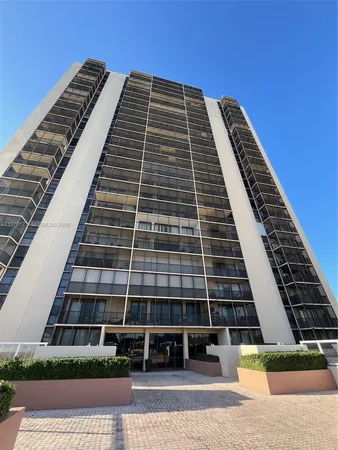 a front view of a building