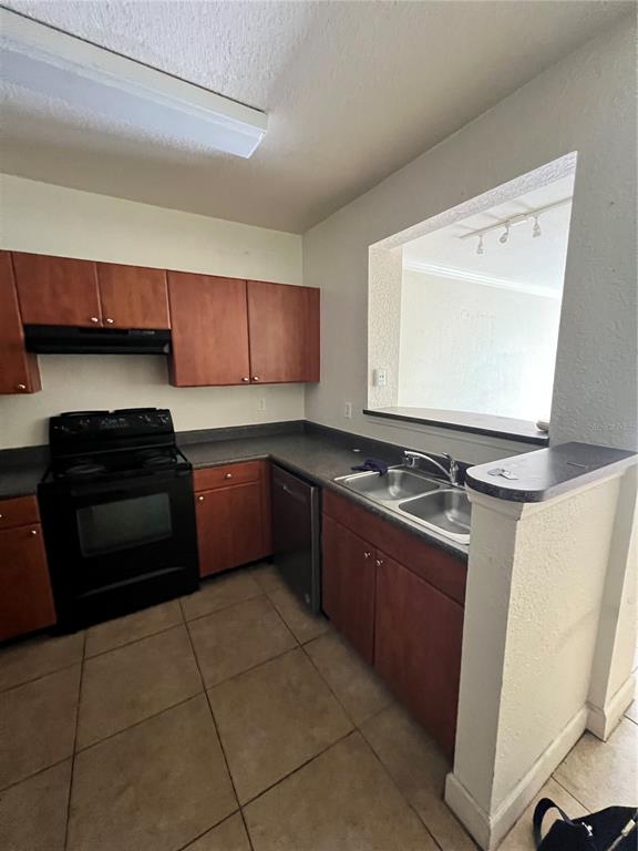 206 East South Street, Unit 2063 Orlando, FL 32801 - Photo 6 of 7 a kitchen with a stove and a sink