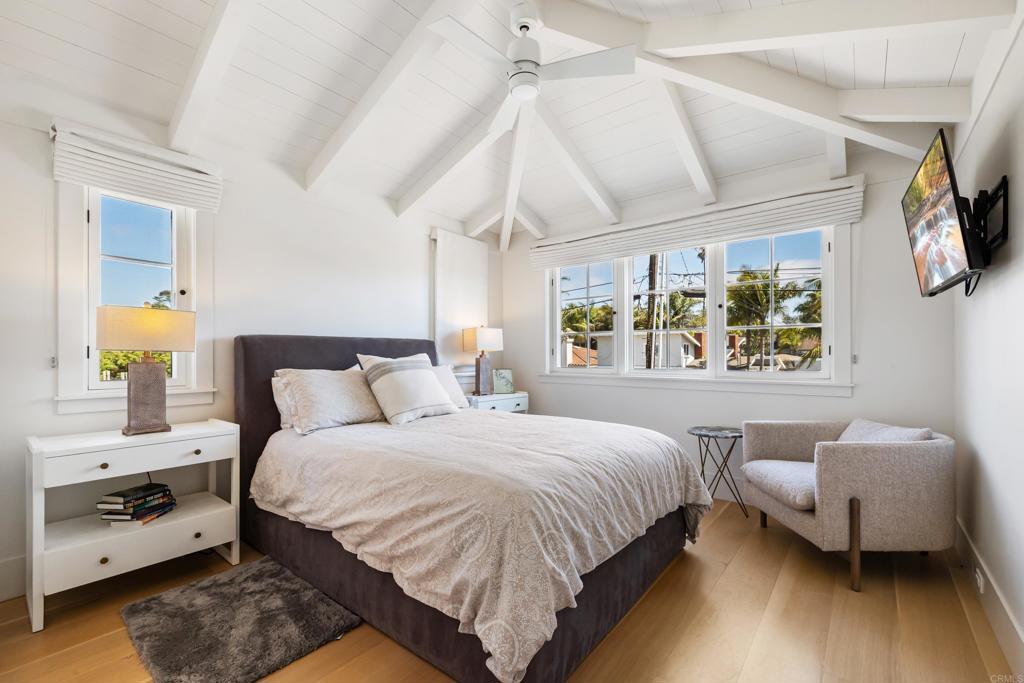 236 24th Street Del Mar, CA 92014 - Photo 24 of 44 a bedroom with a bed and window