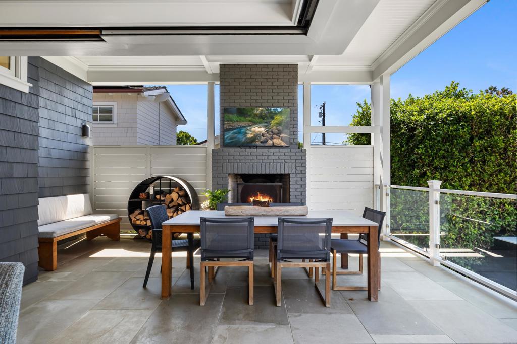 236 24th Street Del Mar, CA 92014 - Photo 34 of 44 a view of a dining room and a livingroom with furniture