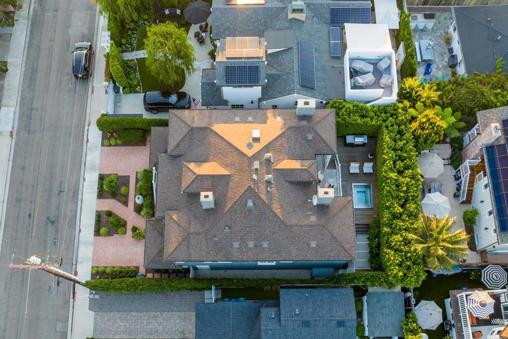 236 24th Street Del Mar, CA 92014 - Photo 36 of 44 an aerial view of a house with a yard