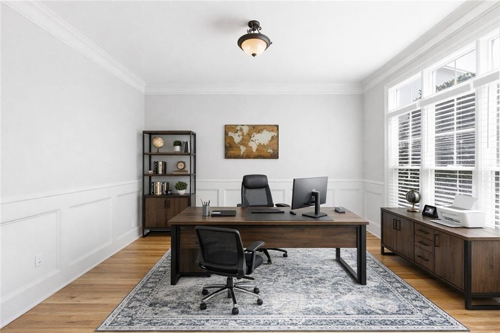 810 Ravenstone Way Canton, GA 30115 - Photo 13 of 51 a workspace with furniture and a window