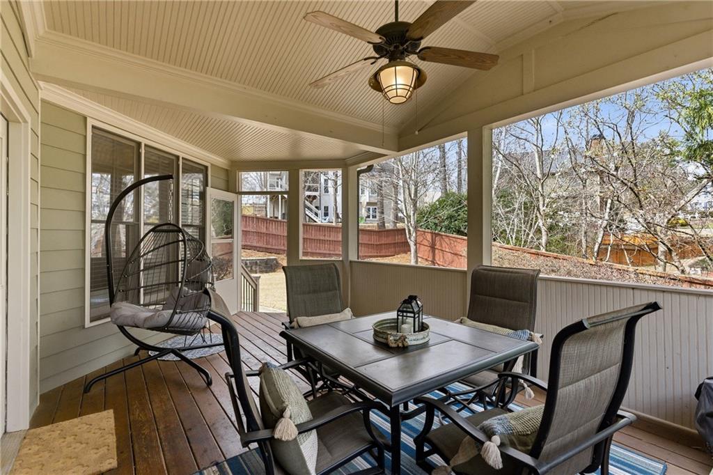 810 Ravenstone Way Canton, GA 30115 - Photo 44 of 51 a view of a dining room with furniture window and outside view