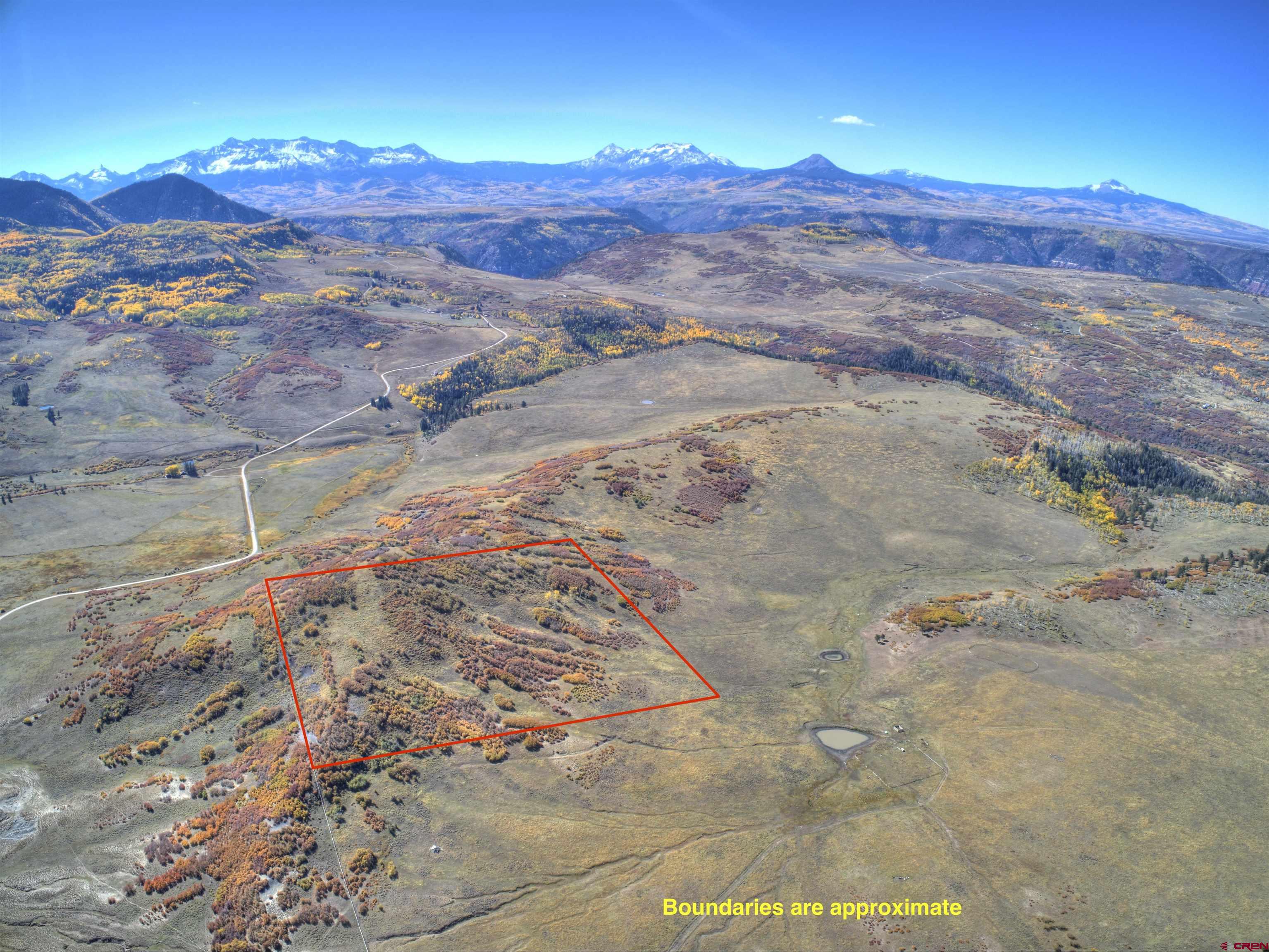 Tbd 59t Road Placerville, CO 81430 - Photo 25 of 28 a view of a yard with a mountain