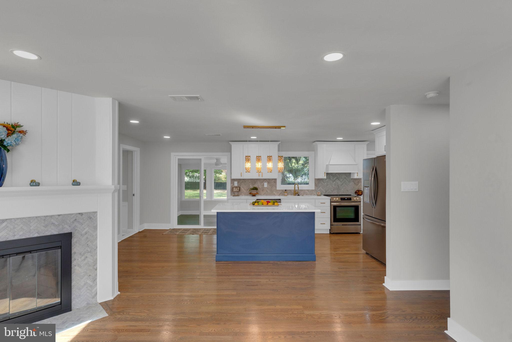5 Spring Lane Yardley, PA 19067 - Photo 16 of 64 Living room to kitchen