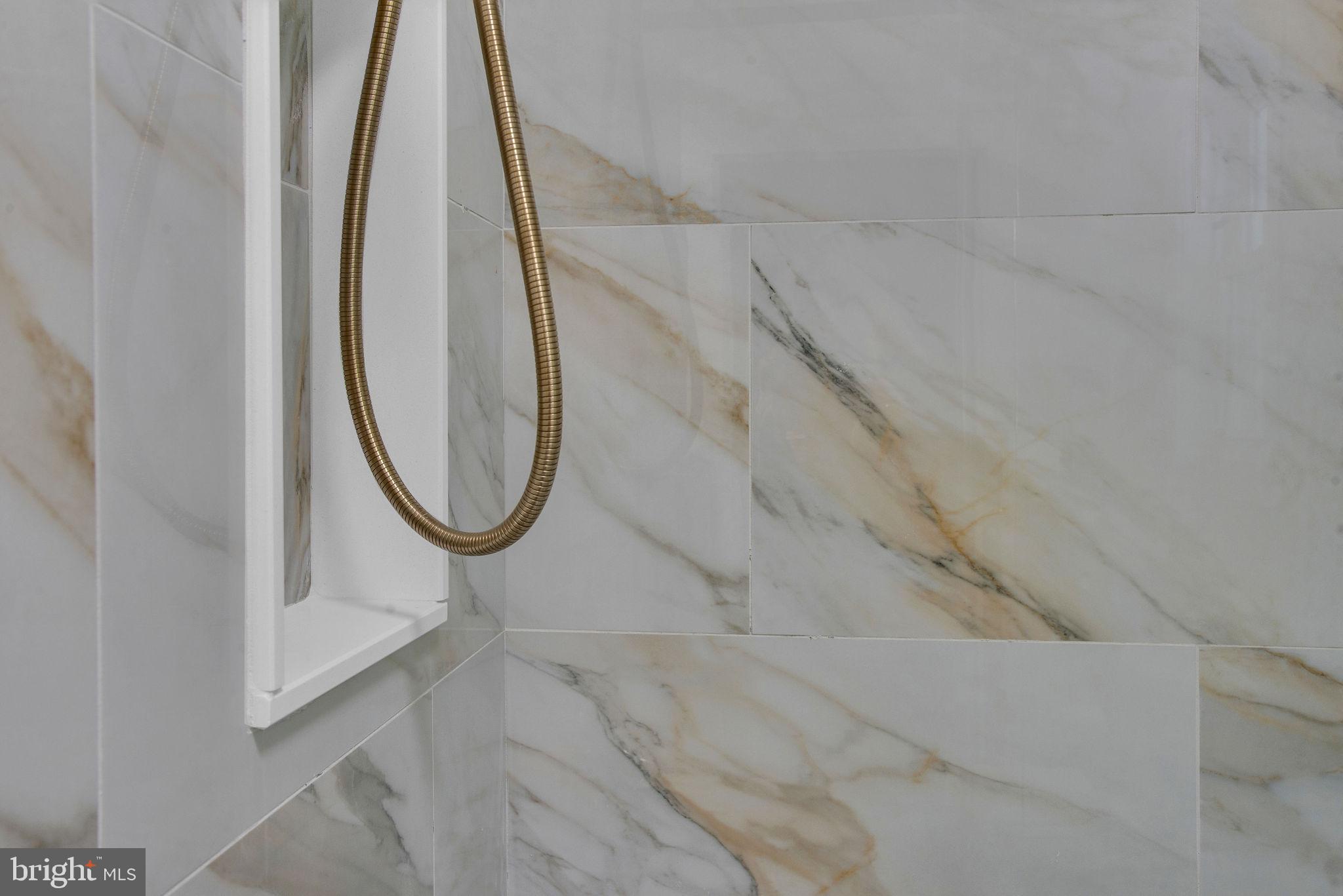 5 Spring Lane Yardley, PA 19067 - Photo 38 of 64 Gold fixtures in shower stall: close-up