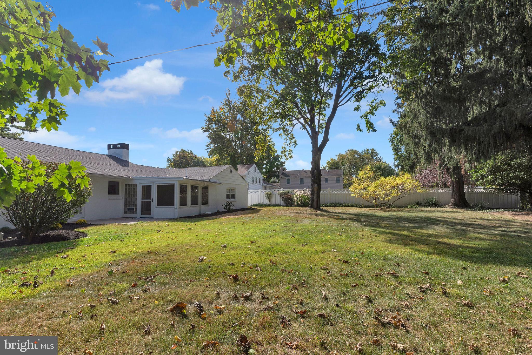 5 Spring Lane Yardley, PA 19067 - Photo 60 of 64 Backyard - right side