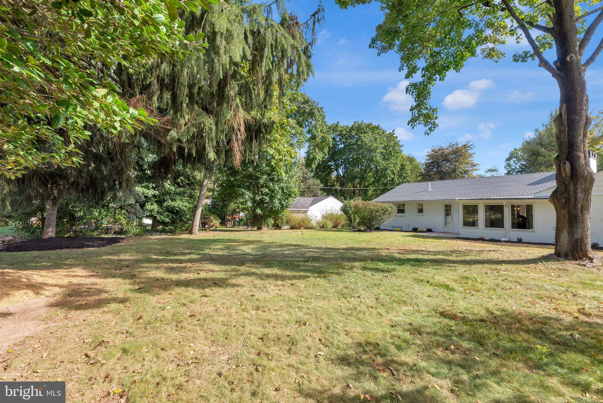 5 Spring Lane Yardley, PA 19067 - Photo 61 of 64 Backyard - left side