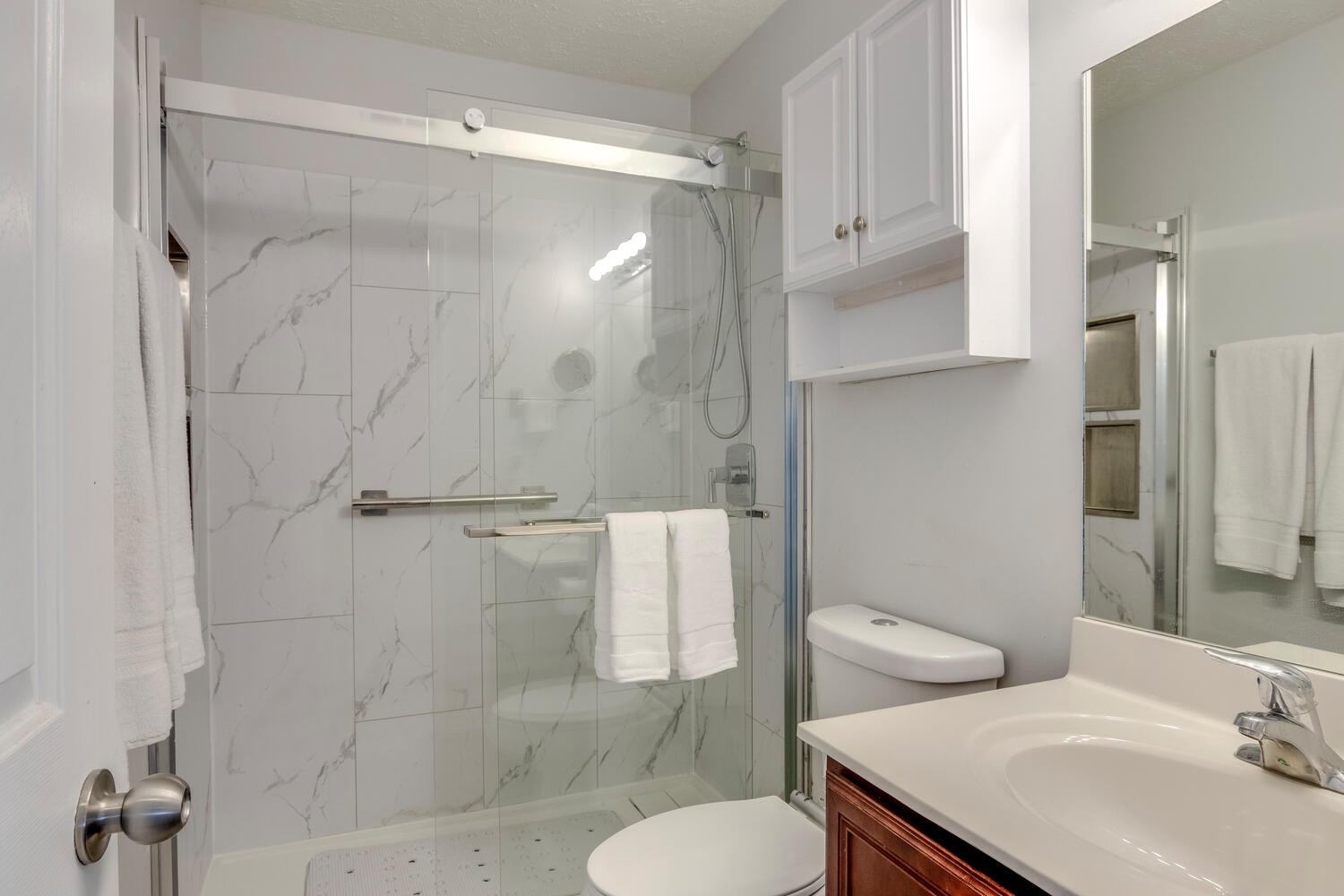 2112 Cason Trail Murfreesboro, TN 37128 - Photo 17 of 25 a bathroom with a sink toilet and shower