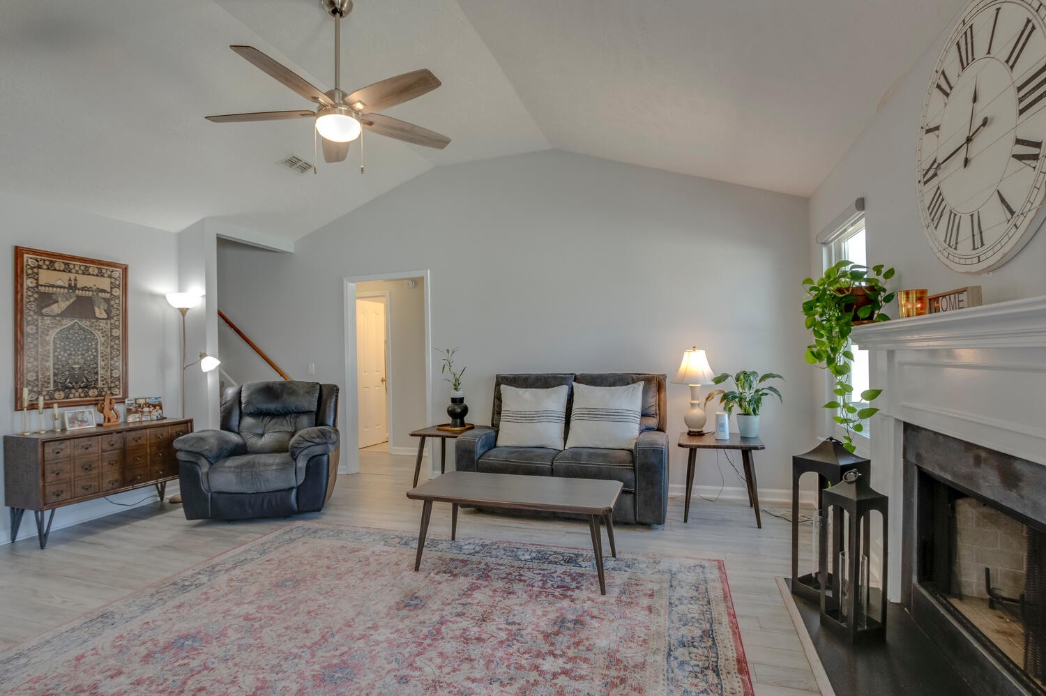 2112 Cason Trail Murfreesboro, TN 37128 - Photo 5 of 25 a living room with furniture and a fireplace