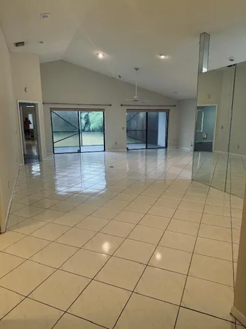 a bathroom with a sink double vanity and a mirror