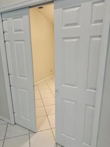 a view of a livingroom with wooden floor
