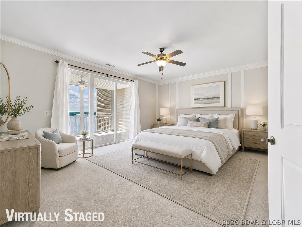 18136 Millstone Cove Road, Unit 141 Gravois Mills, MO 65037 - Photo 20 of 50 Virtually Staged Master Bedroom