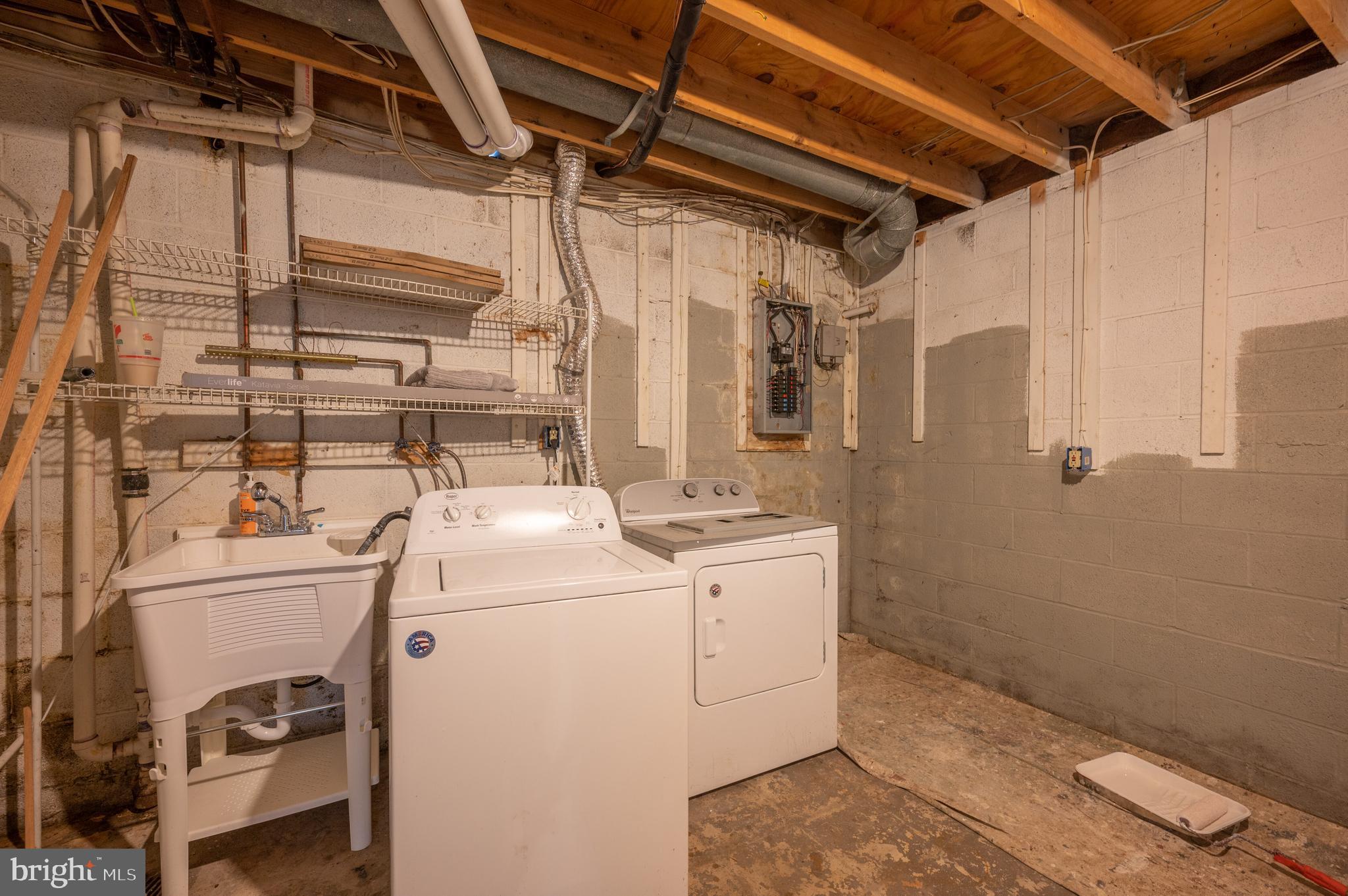 6002 River Road Bethesda, MD 20817 - Photo 34 of 39 Washer/Dryer & Washing Laundry Sink