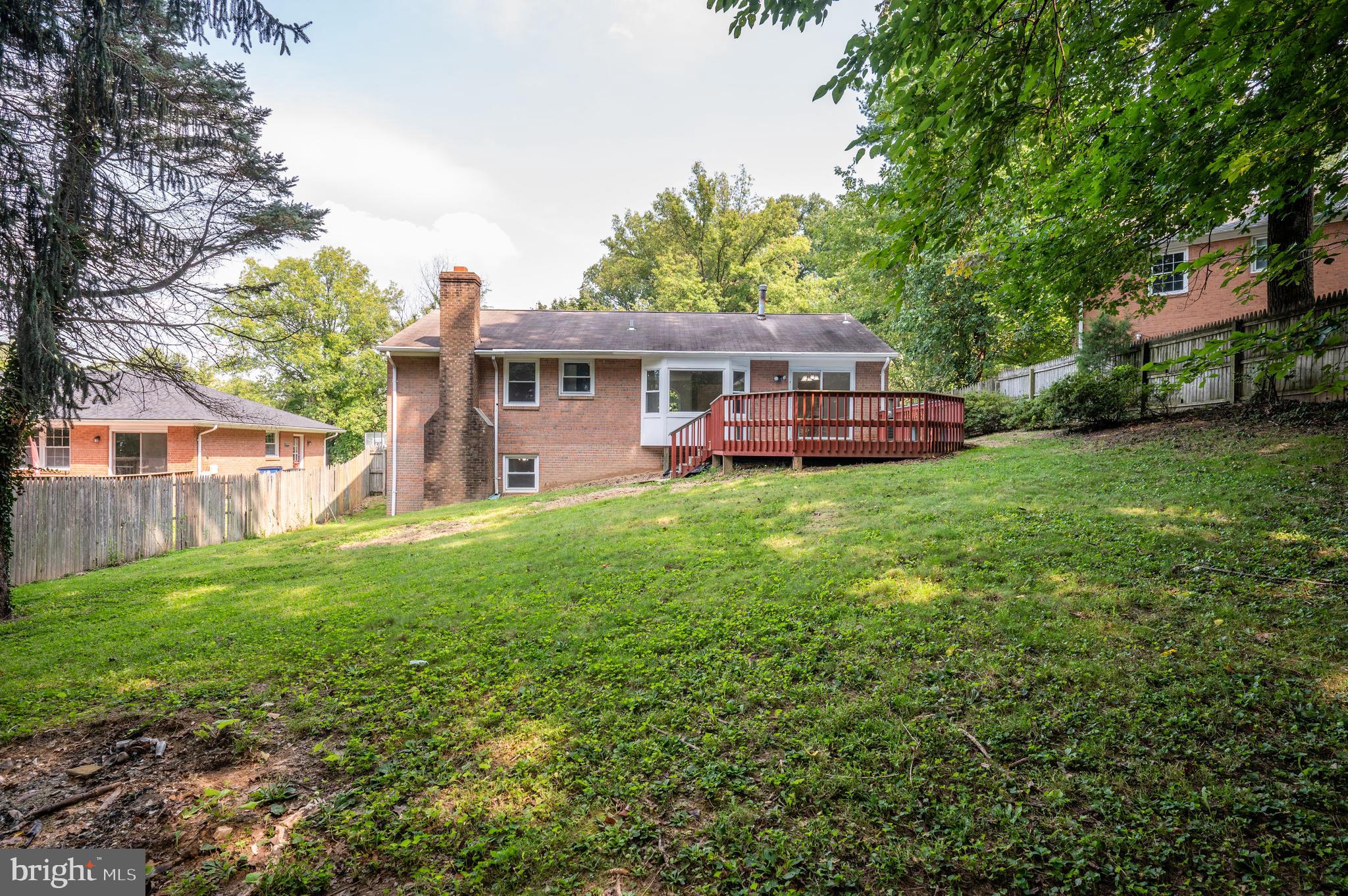 6002 River Road Bethesda, MD 20817 - Photo 35 of 39 Backyard Fully Fenced