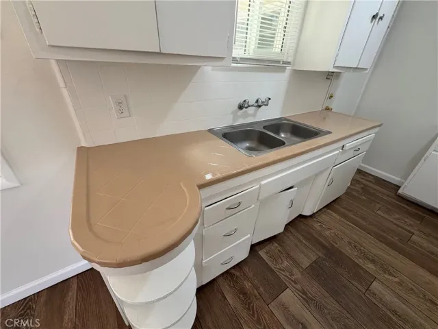 a room with storage and utility