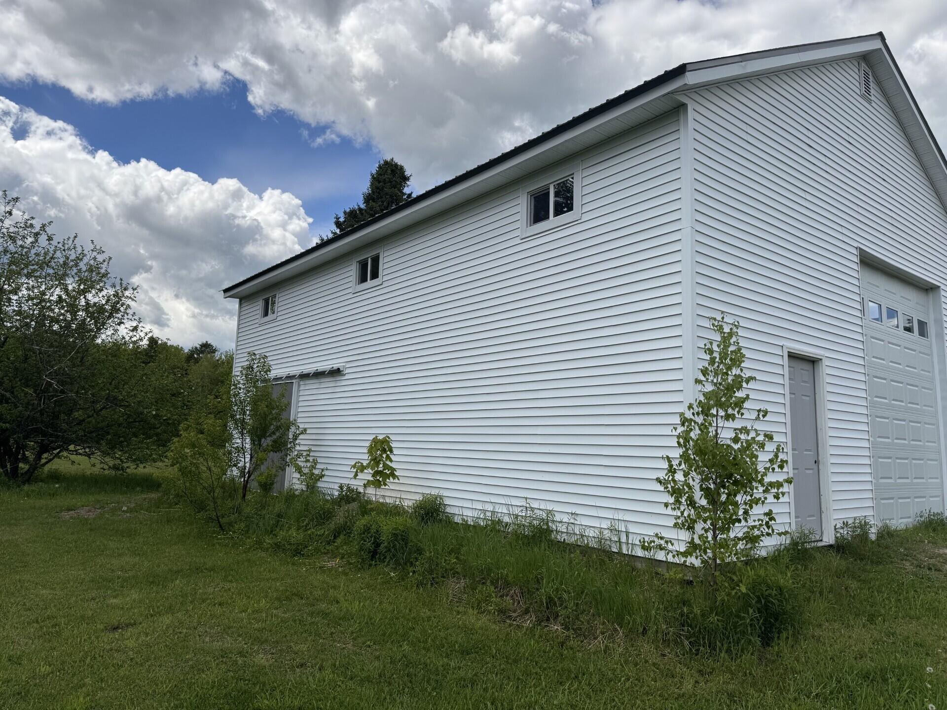 328 Clark Road Merrill, ME 04780 - Photo 19 of 55 Shop Western Elevation (328 Clark Road)