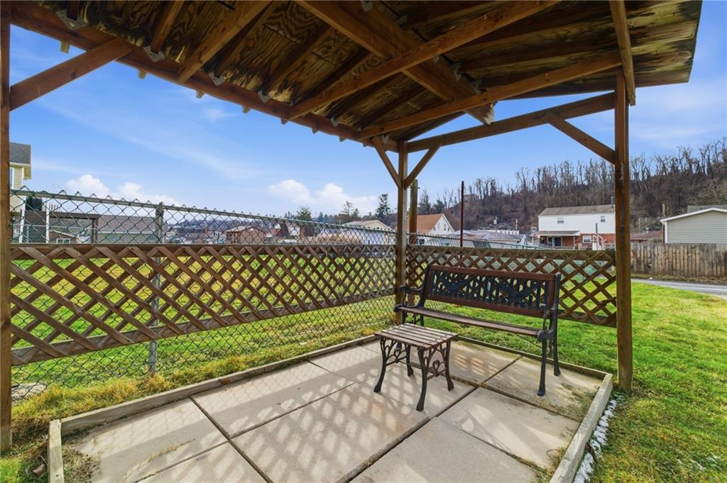 5626 5th Street Pittsburgh, PA 15236 - Photo 34 of 38 a view of a bench in a patio