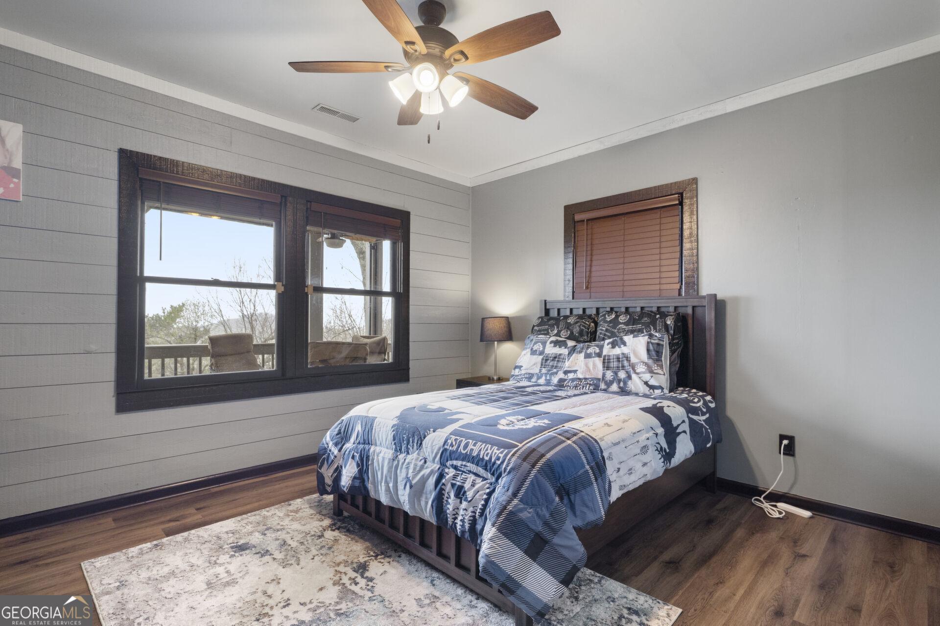 1545 Dawson Petit Rdg Drive Big Canoe, GA 30143 - Photo 23 of 36 a bedroom with a large bed and a window