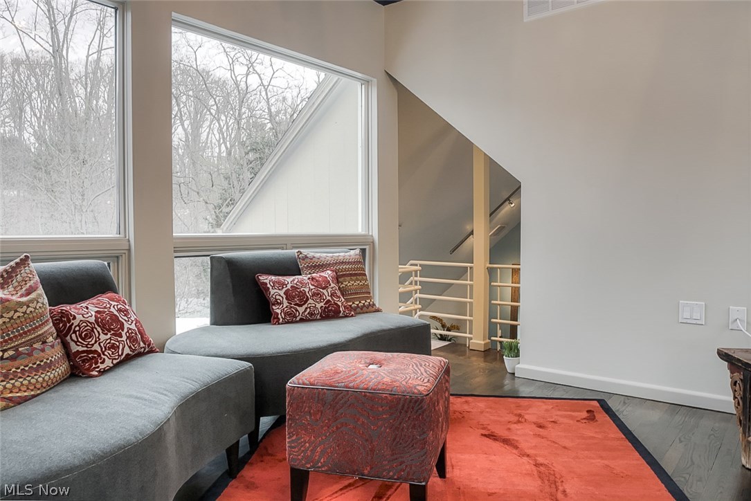 3740 Granger Road Akron, OH 44333 - Photo 25 of 33 Looking back toward spiral staircase from relaxation study