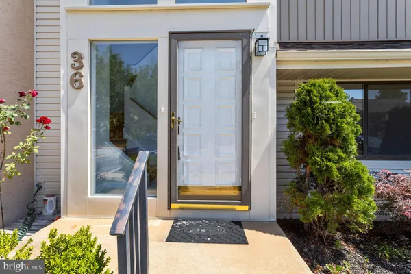 a view of front door