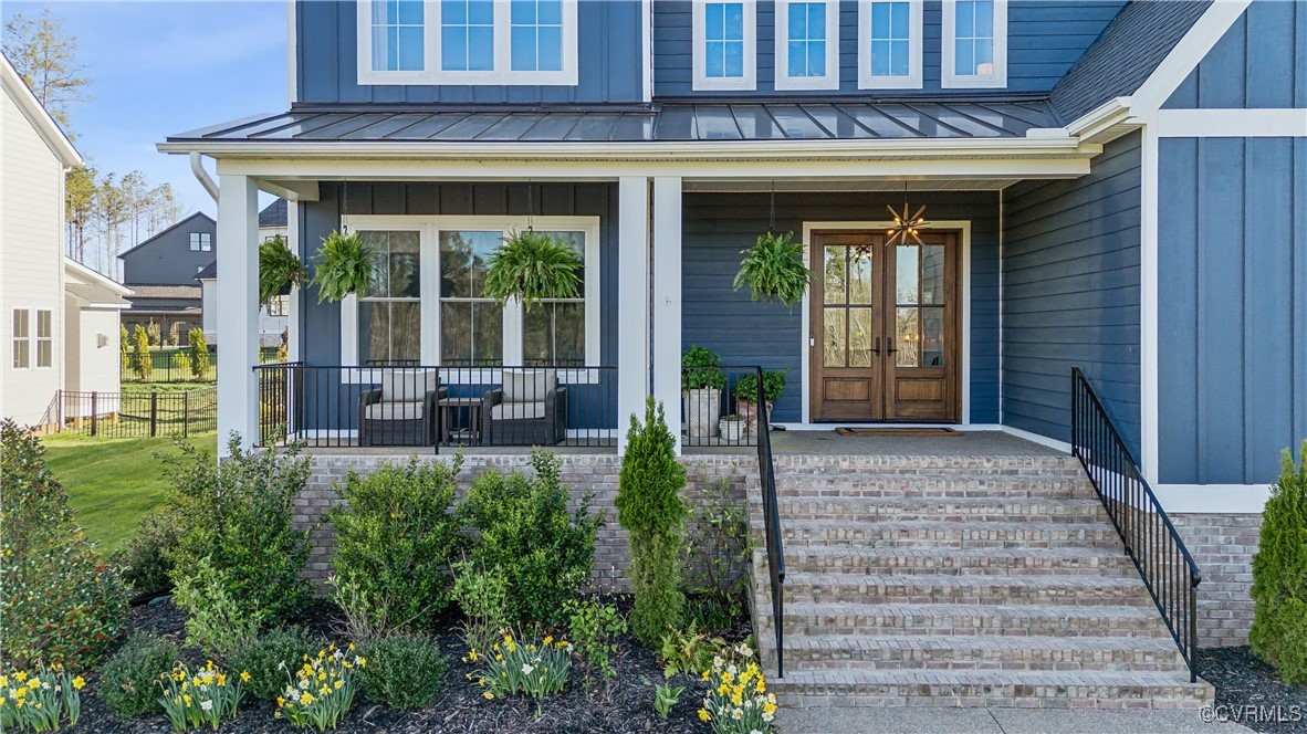6701 Ruby Hill Road Moseley, VA 23120 - Photo 3 of 50 Upon approach this home invites you in with it's w