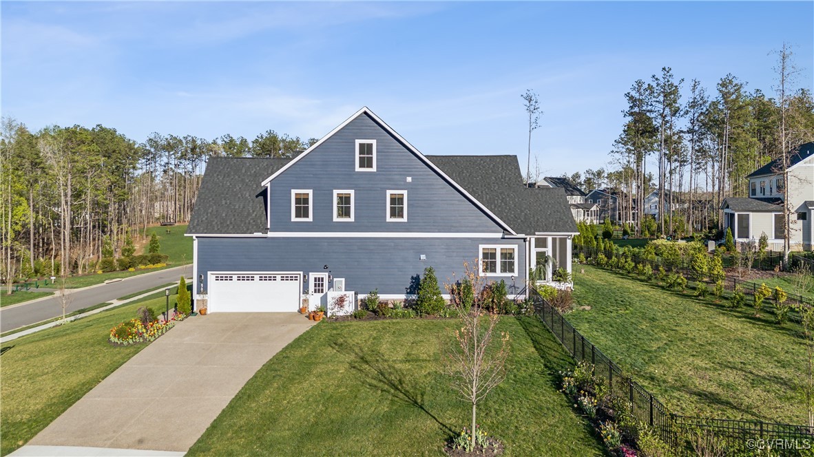6701 Ruby Hill Road Moseley, VA 23120 - Photo 47 of 50 Perched upon a hill with an extra wide corner lot