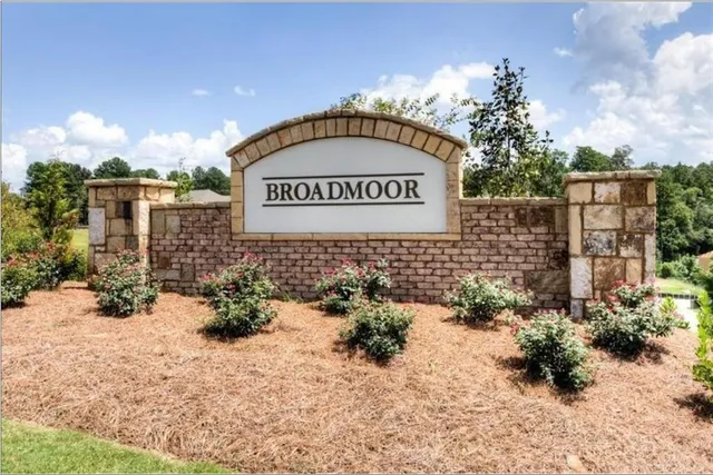 a sign on the side of a building