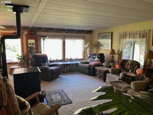 59099 Upper Imnaha Road Imnaha, OR 97842 - Photo 13 of 18 a living room with furniture and a large window