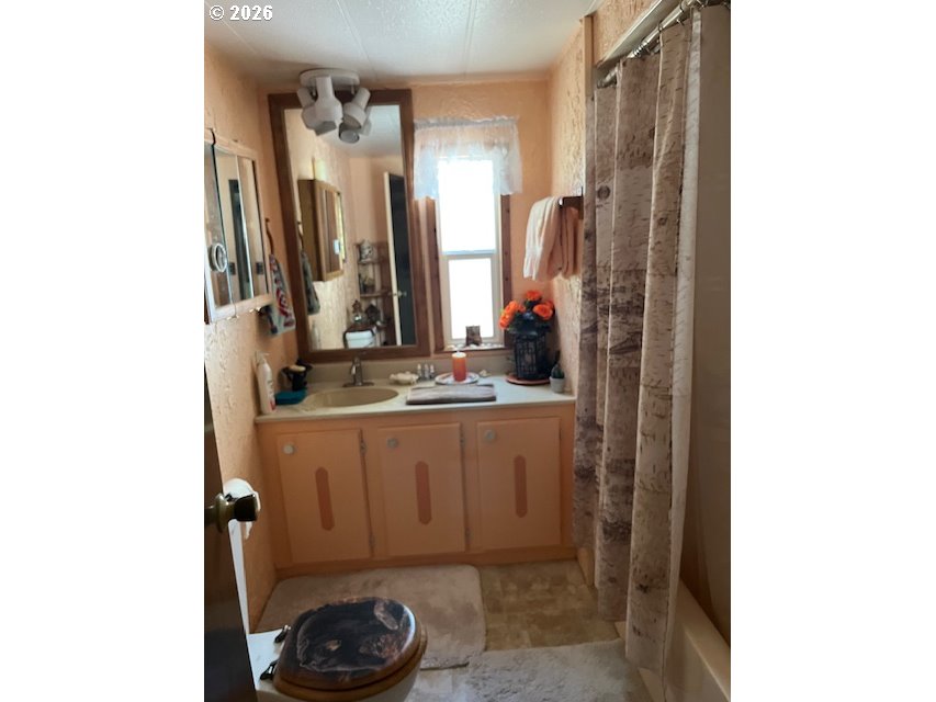 59099 Upper Imnaha Road Imnaha, OR 97842 - Photo 14 of 18 a bathroom with a sink and a mirror