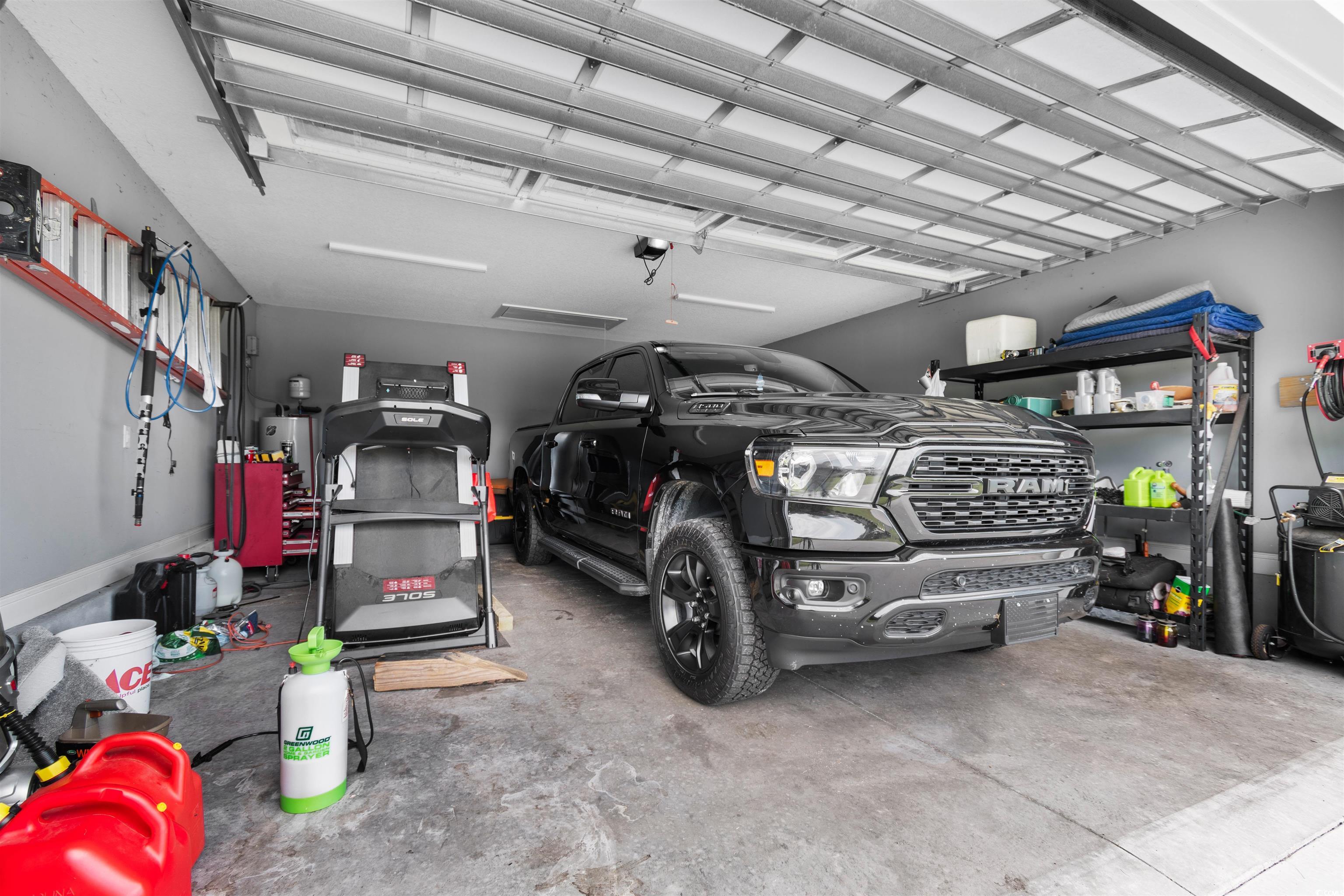 1896 Bud Graham Road Galivants Ferry, SC 29544 - Photo 29 of 36 Garage with water heater