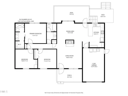 $430,000 | 1303 Castalia Drive, Cary, NC 27513